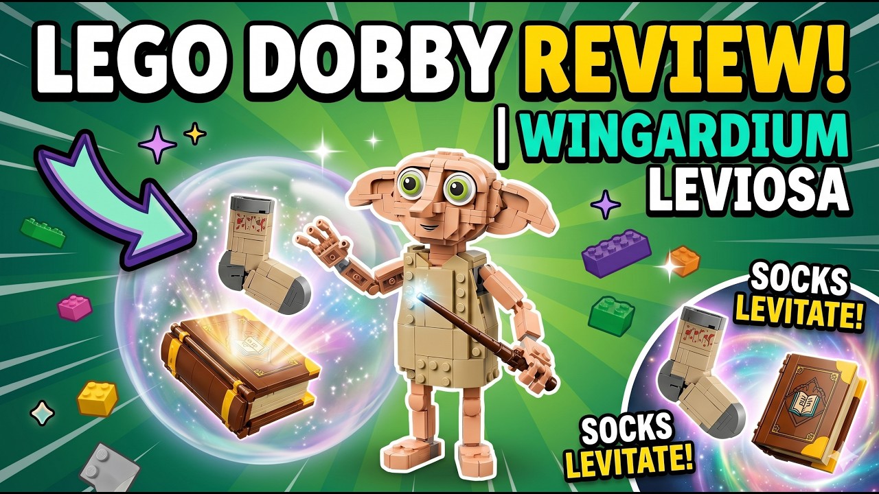 ✨ LEGO® Harry Potter™ Speed Build | Dobby™ the House-Elf (#76421) ✨