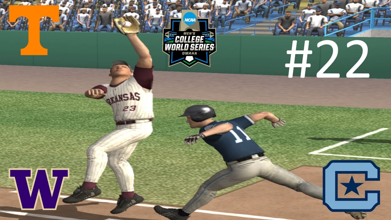 College World Series Elimination Round - Arkansas Dynasty Ep. 22 - MVP 07 NCAA Baseball