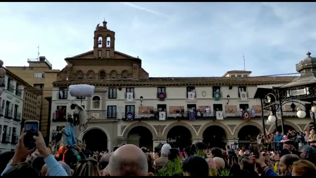 Bajada del Ángel de Tudela 2023