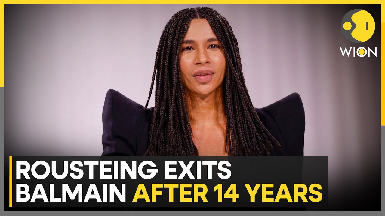 Fashion's Big Reshuffle: Star Designer Rousteing Quits Balmain After Over A Decade | WION