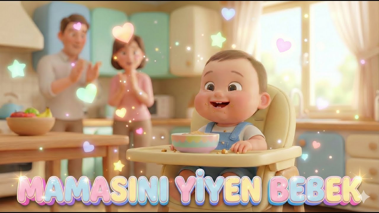 Mamasını Yiyen Bebek 🍼 | Eğlenceli Bebek Şarkısı | Yemek Yeme Şarkıları (0-4 Yaş)