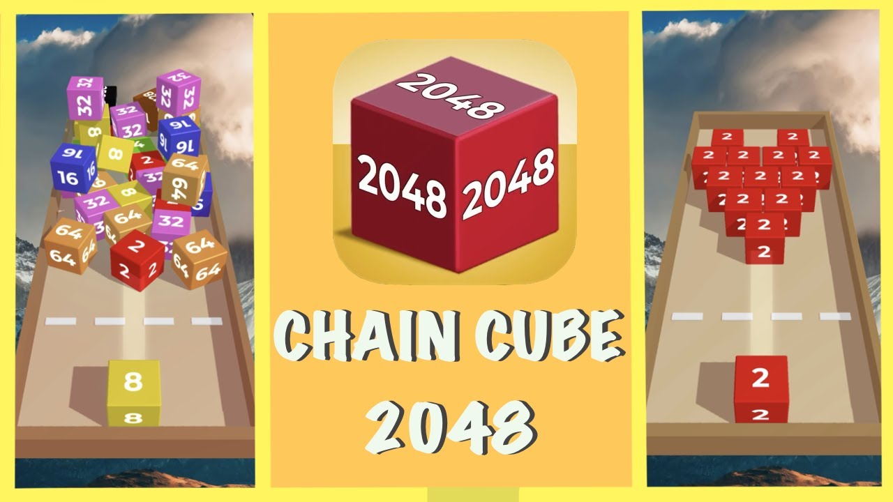 Chain Cube: 2048 3D Merge Game Gameplay Walkthrough  | iOS & Android | by AI Games FZ