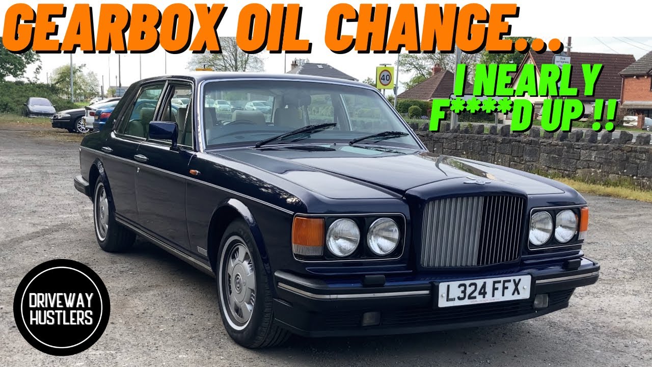 I Could Have BROKE my BENTLEY | Gearbox Service | 30 Year Old Bentley Brooklands
