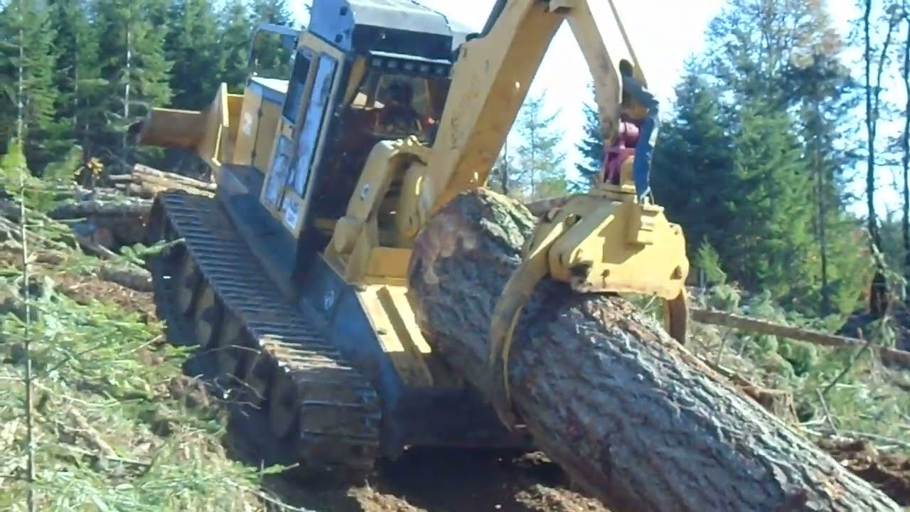 KMC Track Skidder 2600 Oregon Steep Slopes and Large Timber Skidding