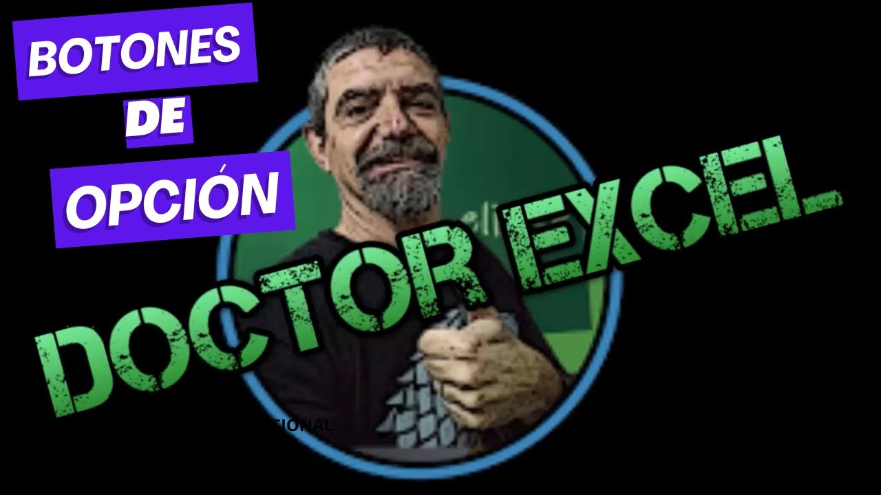 Insertar BOTONES DE OPCIÓN en Excel  [EJEMPLO PRÁCTICO]