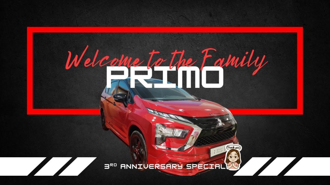3RD ANNIVERSARY SPECIAL! Welcome to the family, PRIMO!!!