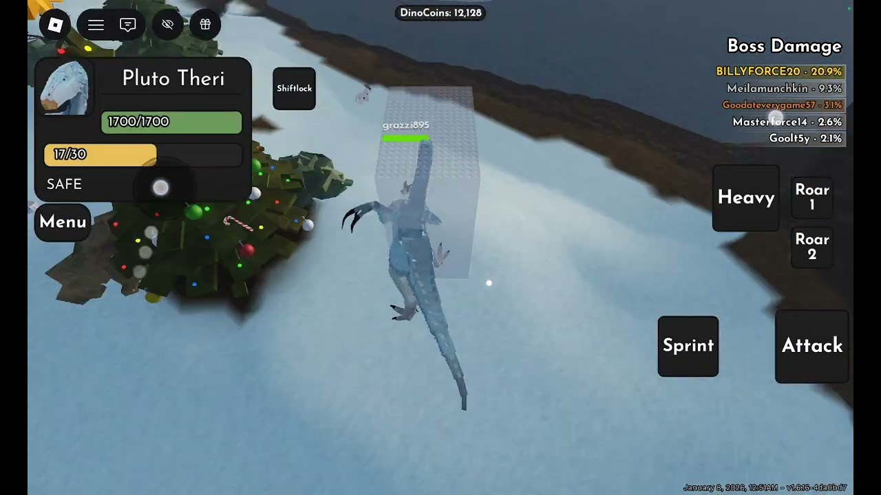 killing all the goats i found (i cannot keep up so i skip the other's) (i was so laggy)