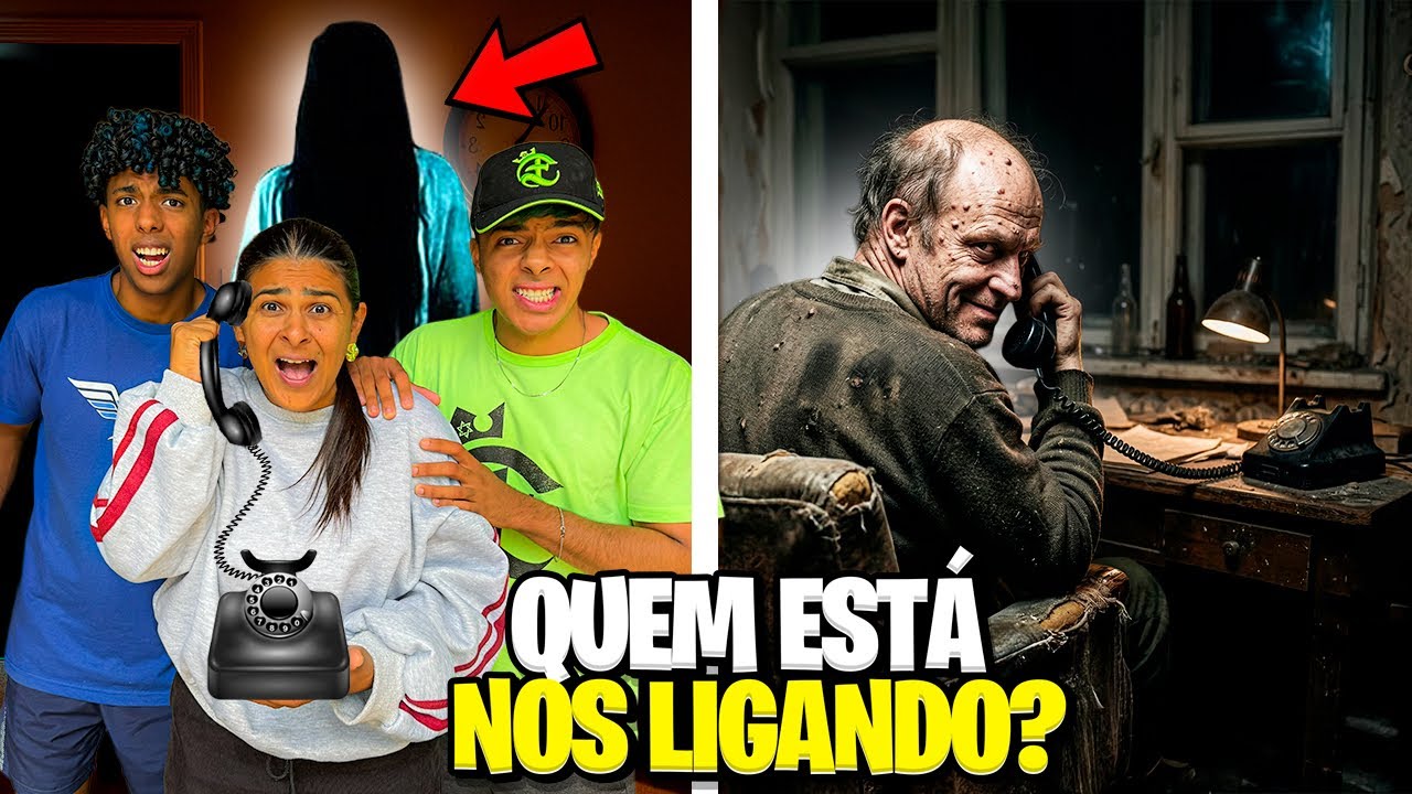 RECEBEMOS UMA LIGAÇÃO MISTERIOSA!😱COMO DESCOBRIRAM NOSSO NUMERO?