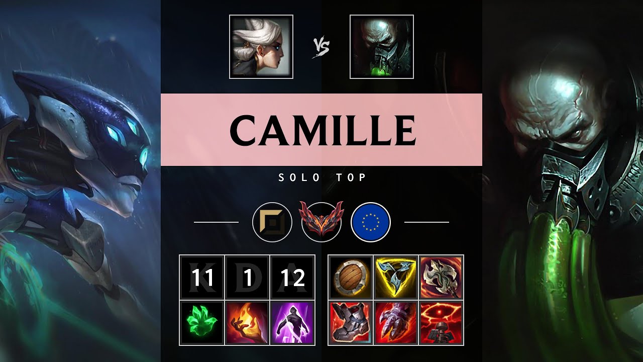 Camille Top vs Urgot - EUW Grandmaster Patch 25.19