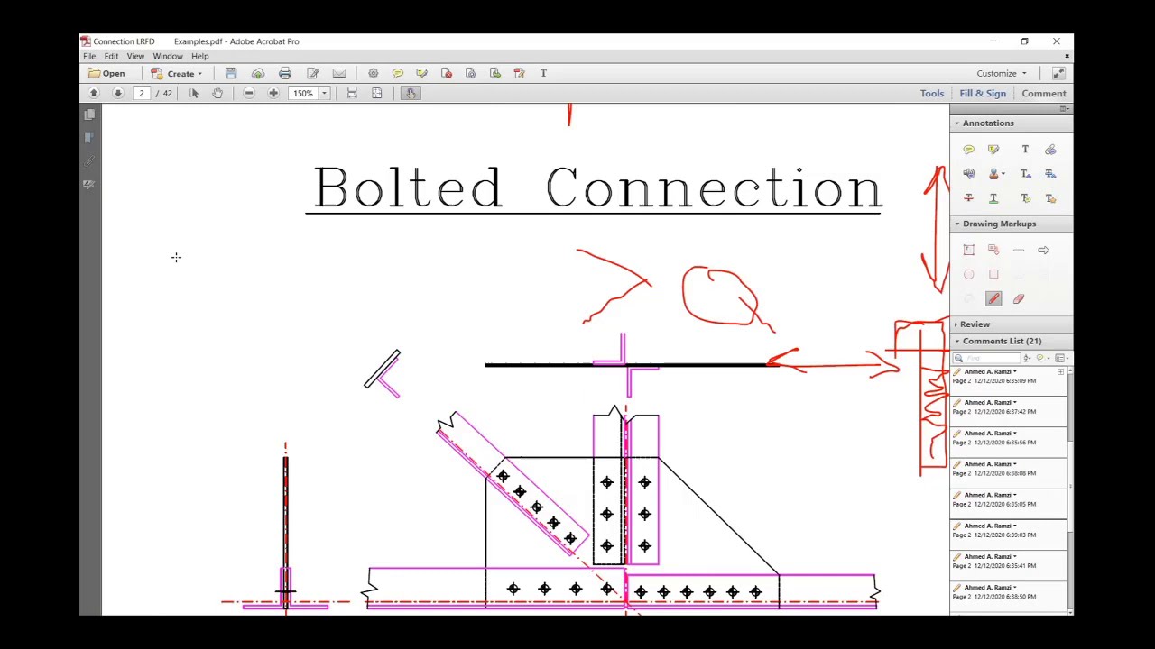 06-   Design of Truss Bolted Connections - LRFD