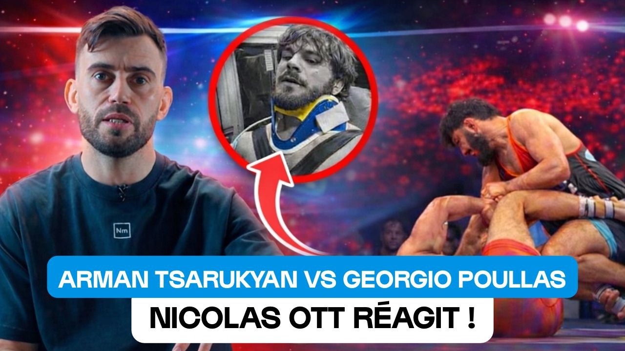 @Nicolas Ott  RÉAGIT AU COMBAT DE ARMAN TSARUKYAN VS GEORGIO POULLAS !