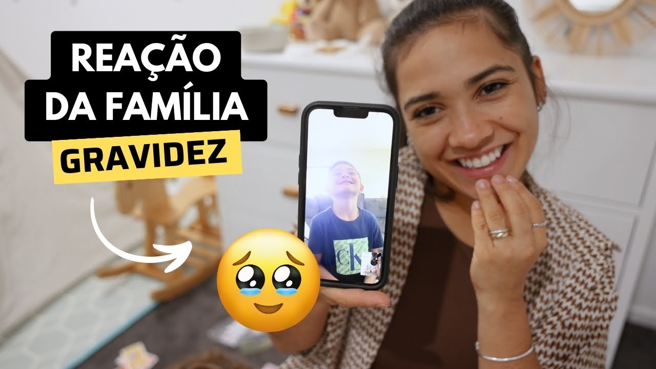 Rea&ccedil;&atilde;o da Fam&iacute;lia com a Gravidez!