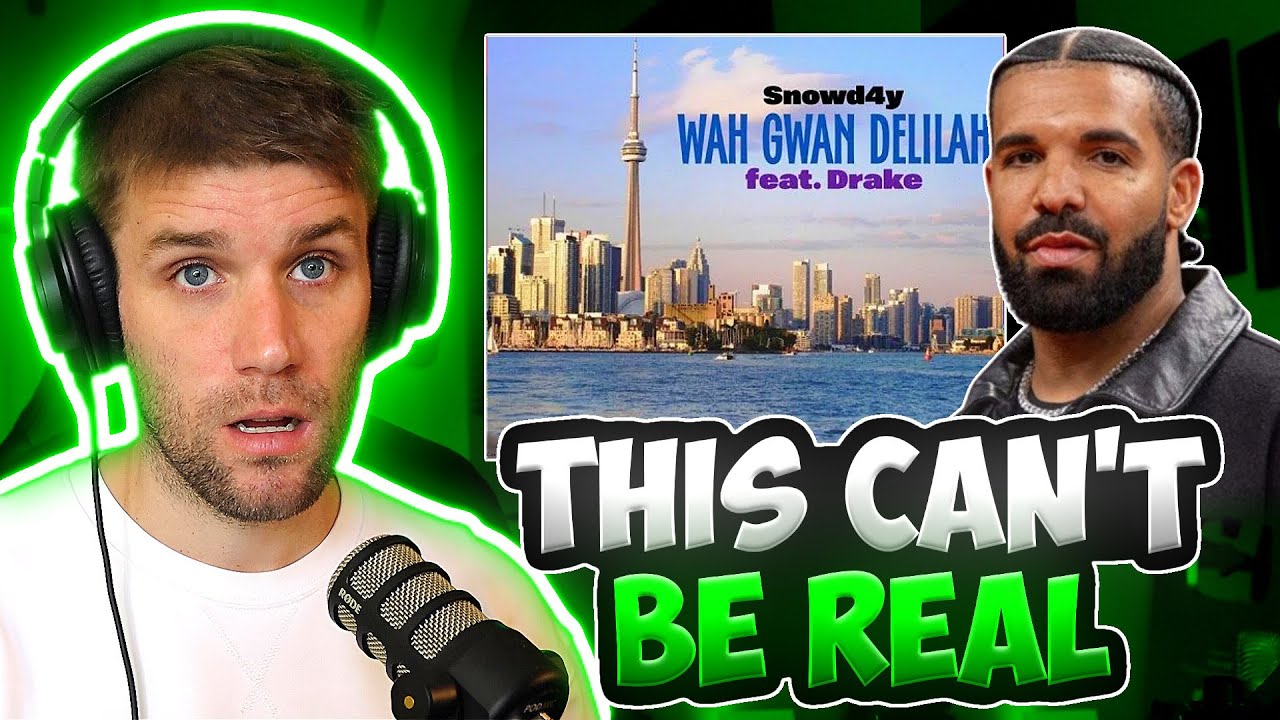 KENDRICK HAS DRAKE SHOOK!! | Rapper Reacts to Snowd4y & Drake - Wah Gwan Delilah (REACTION)