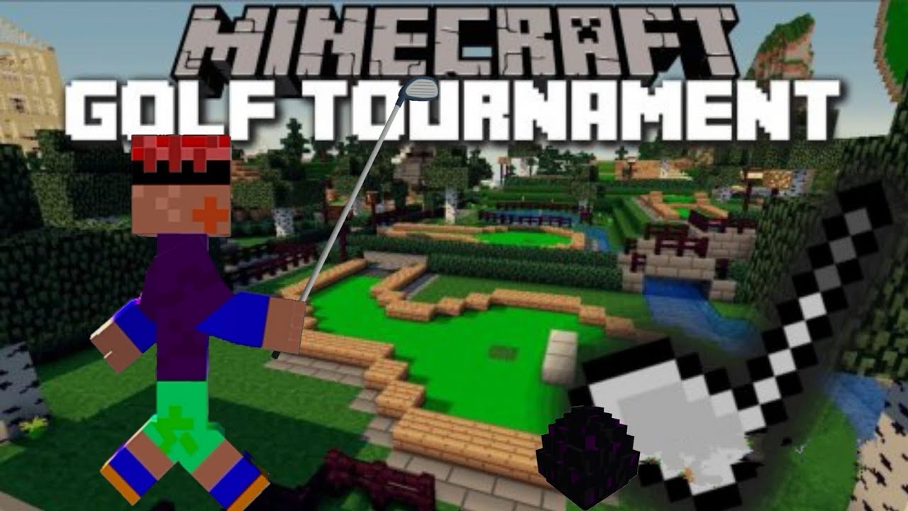 ИГРАЮ ГОЛЬФ В МАЙНКРАФТЕ!/ Minecraft PE