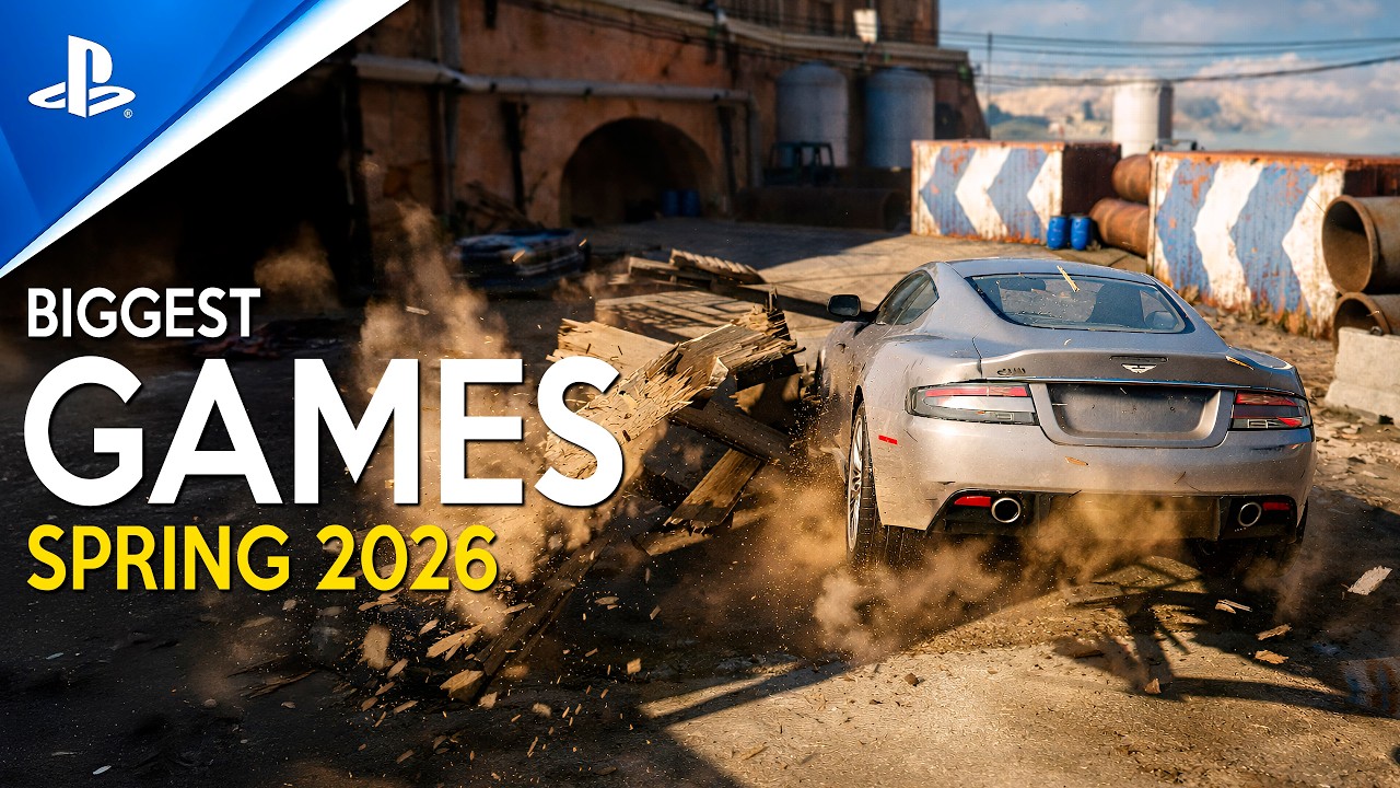 NEW GAMES coming SPRING 2026 with Crazy NEXT GEN Graphics