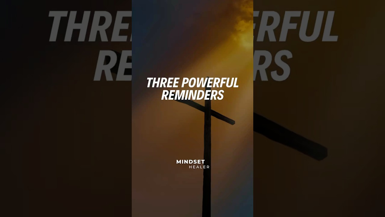 Three Powerful Reminders from God #motivation #inspiration #prayer