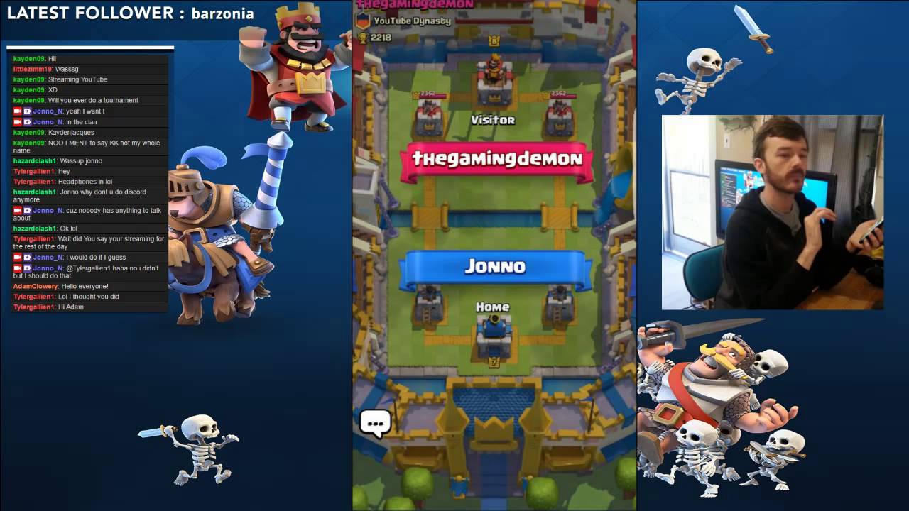 ROYALE N CHILL Live w/ JonnoPlaysCoC