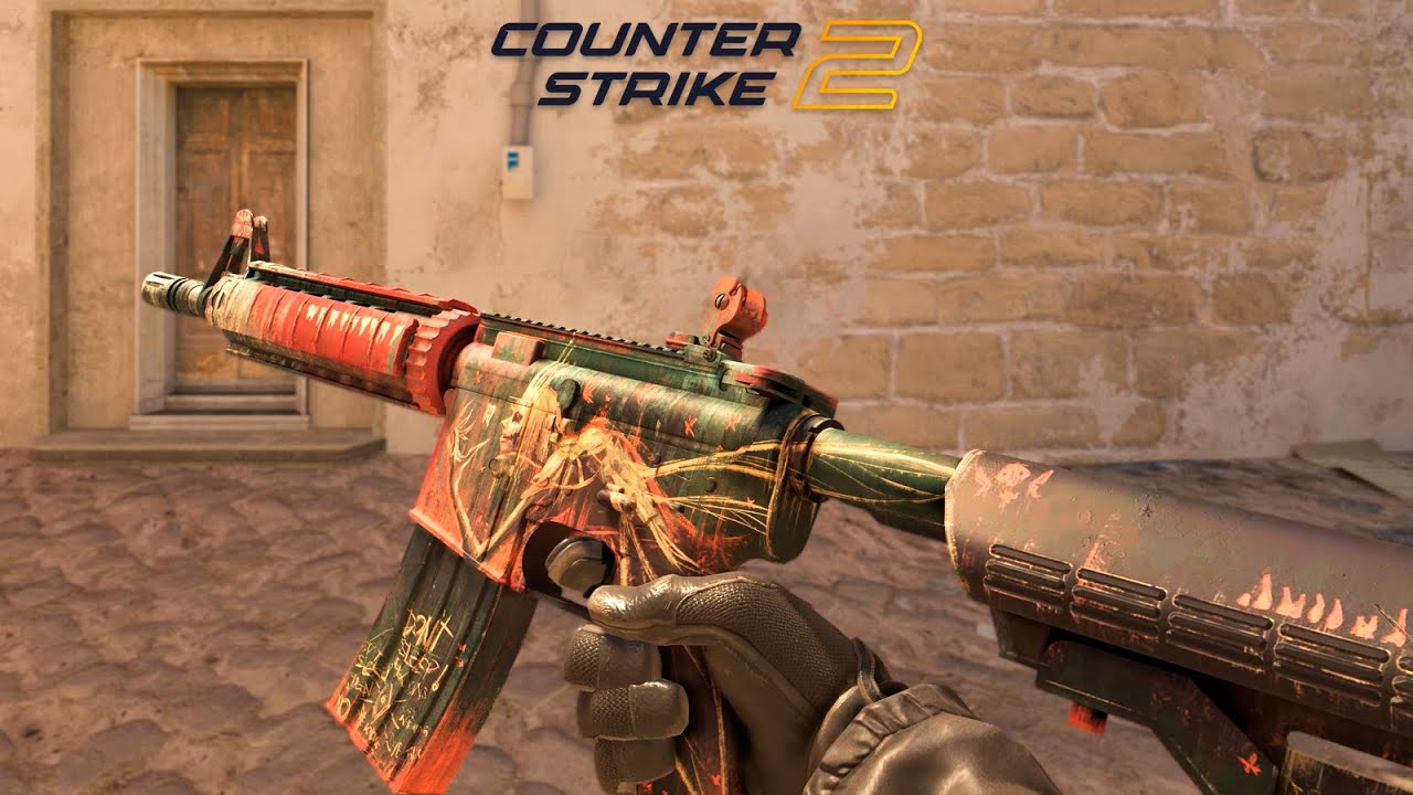 CS2 M4A4 | Tooth Fairy - Skin showcase all floats [4K60FPS]