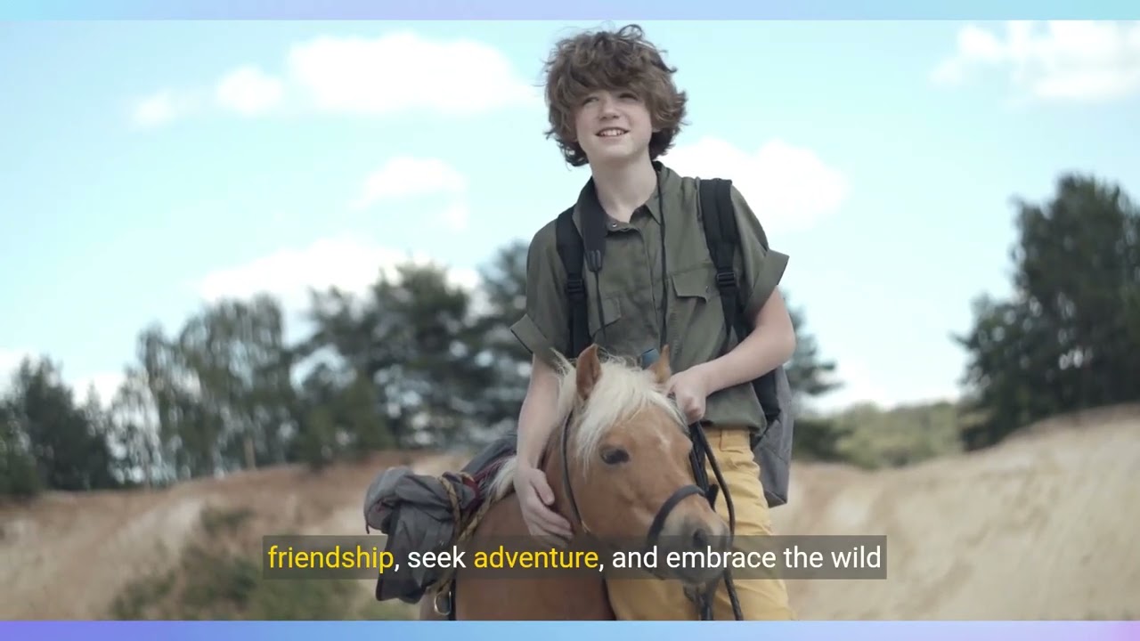 The horse and his friends - kids story