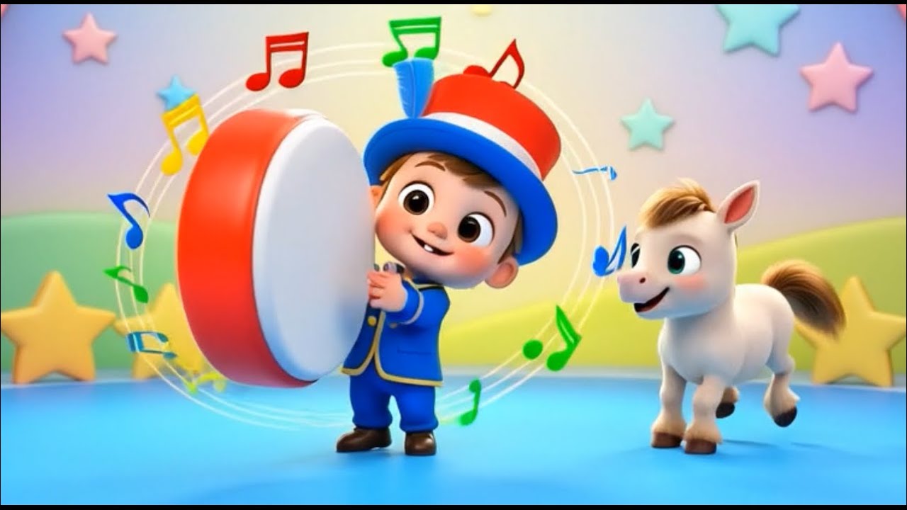 Yankee Doodle | Rhyme | Sing along | The Best Kids rhyme 