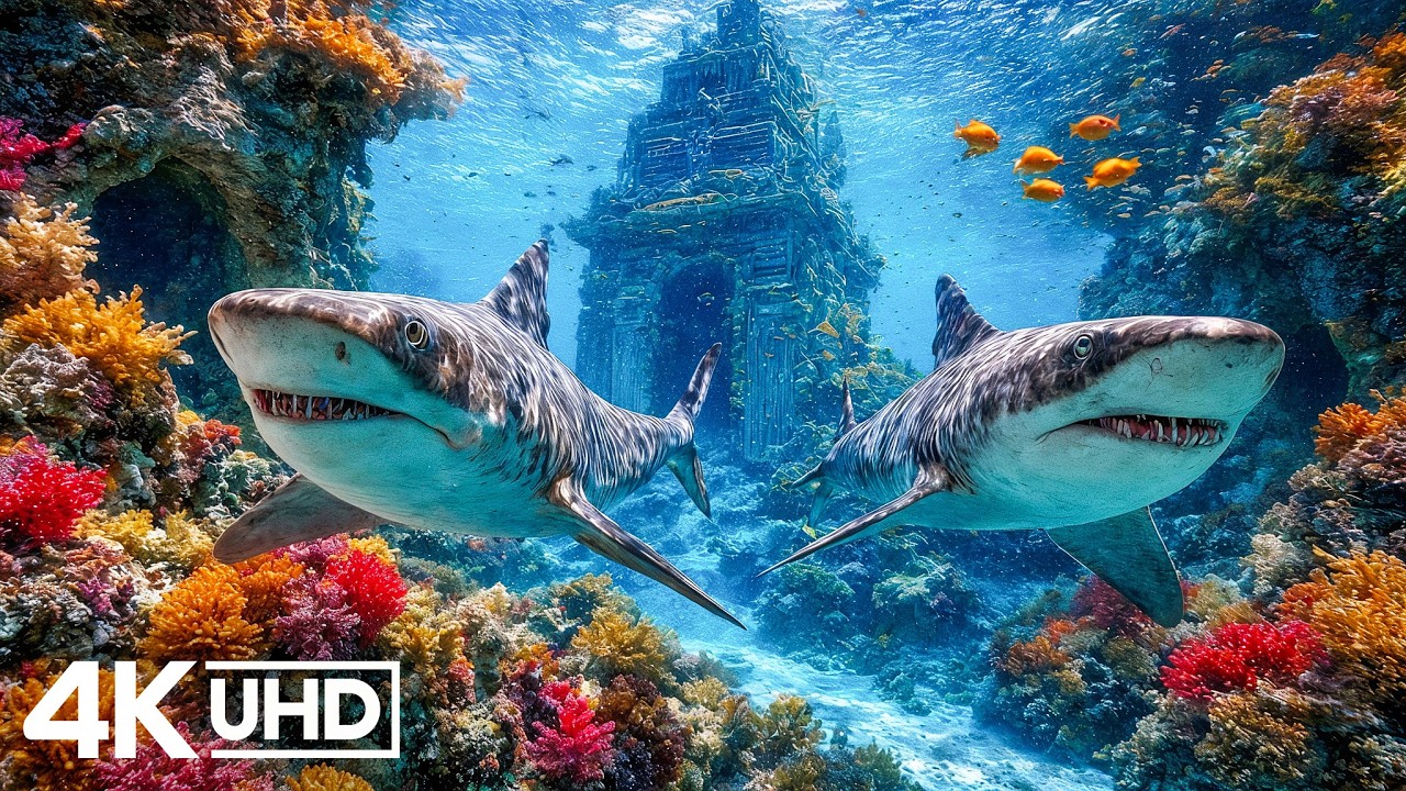 The Best 4K Aquarium Experience – Stunning Sea Animals & Healing Ocean Sounds
