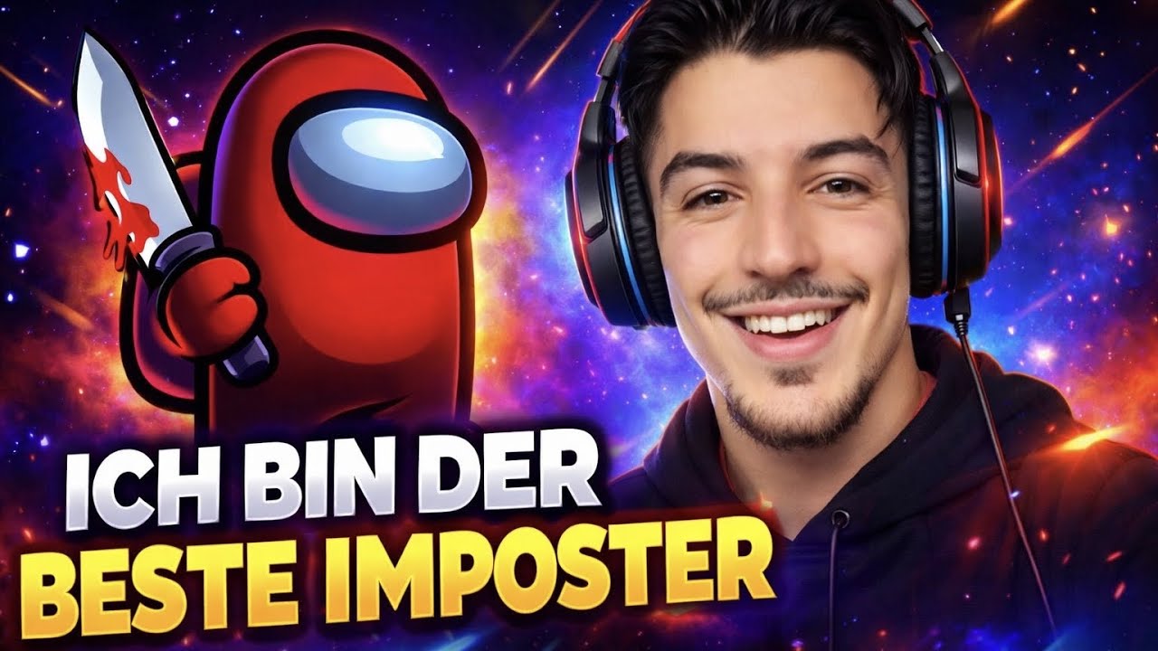 Ich bin DER BESTE IMPOSTER WOWWW! Among us mit der Gang