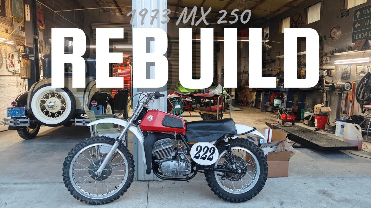 Rebuilding my 1973 CZ 250