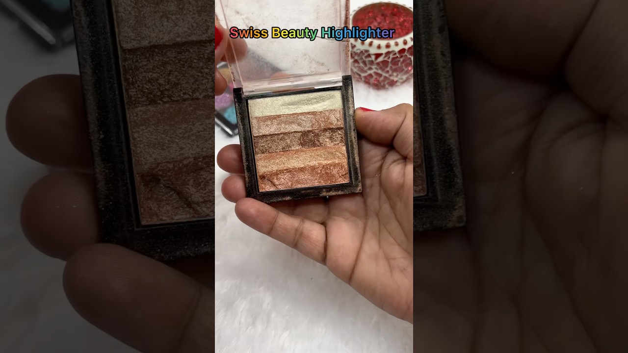 Swiss Beauty Highlighter ✨ #swissbeauty #swissbeautyhighlighter #highlighter #makeup #beauty #shorts