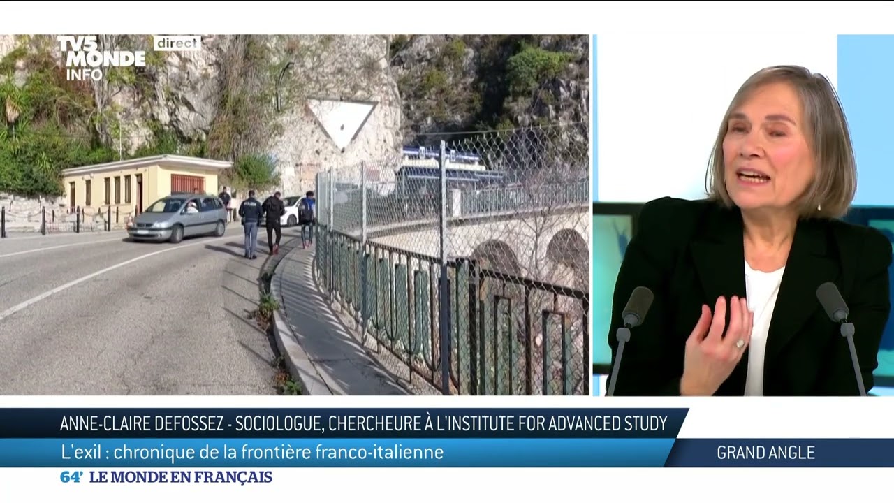 L'exil : chronique de la frontière franco-italienne