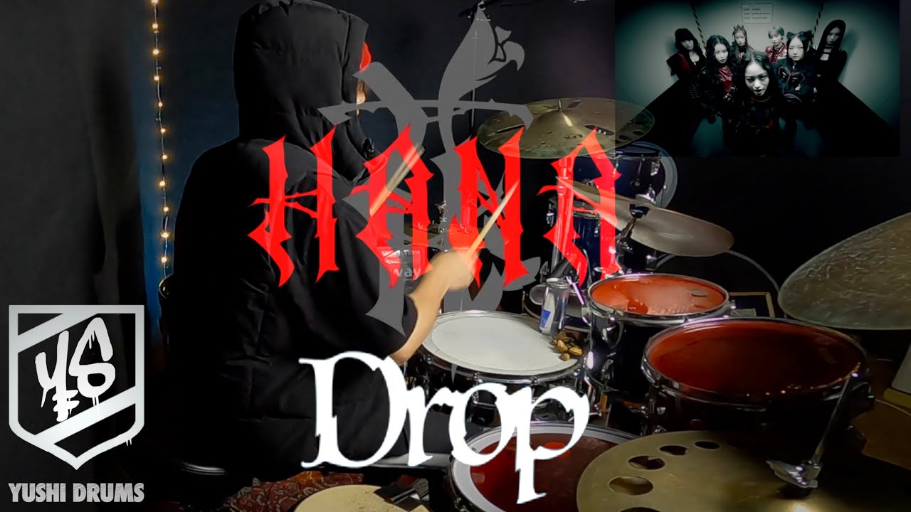 HANA - Drop ​⁠(Drum Cover) #honeys #hana #drop