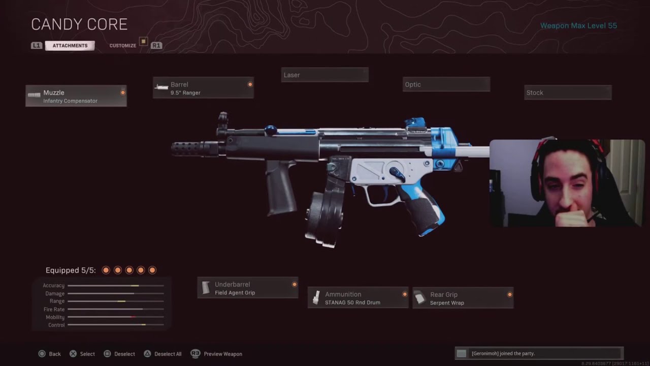 OVERPOWERED 2 SHOT Cold War MP5 Class Setup In Warzone!