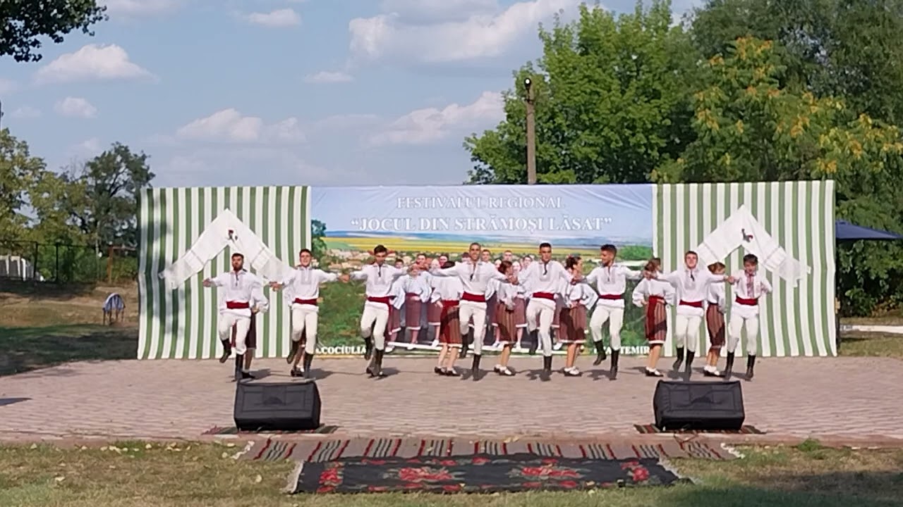 Ansamblul de dansuri populare ,,Mocăncuţa”, s. Cociulia, cond. Crăciun Viorel, ,,Hora de la Sud