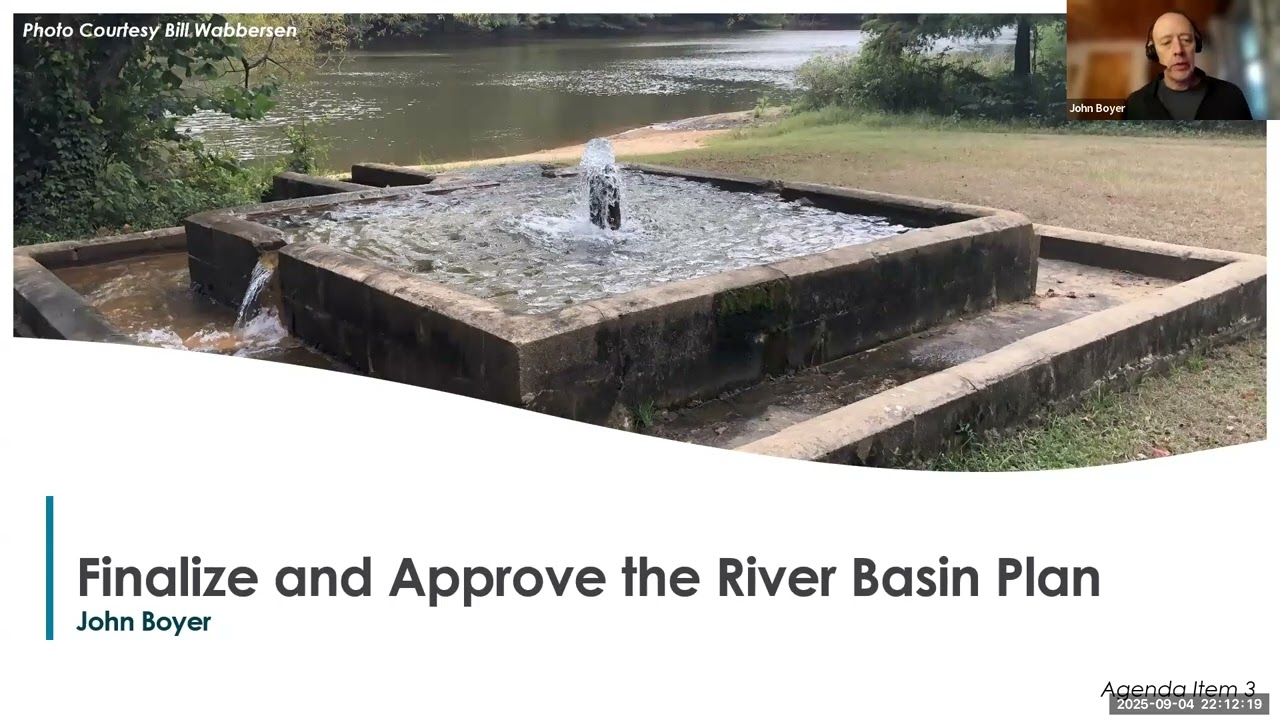 Lower Savannah - Salkehatchie River Basin Council Meeting #18 | September 4, 2025