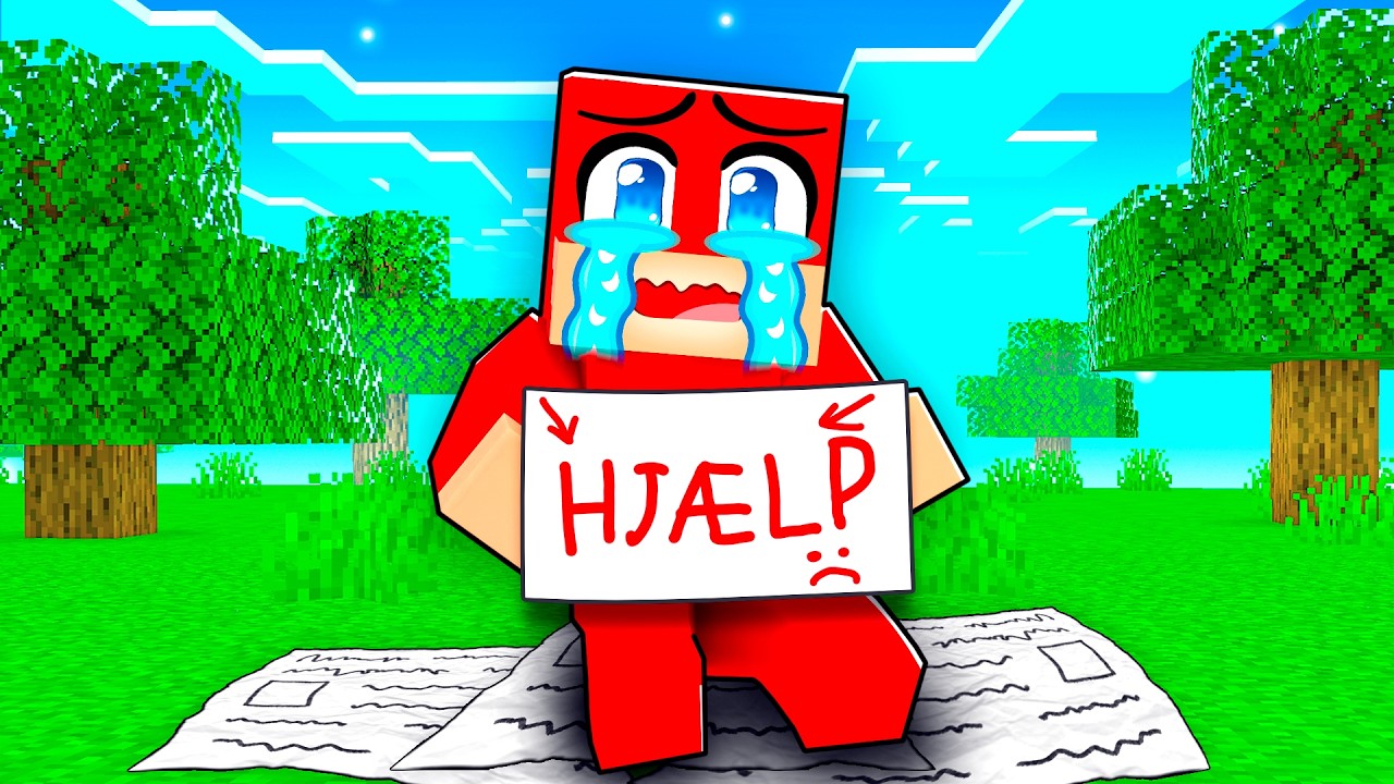 Jeg Er Blevet HJEMLØS I Minecraft!