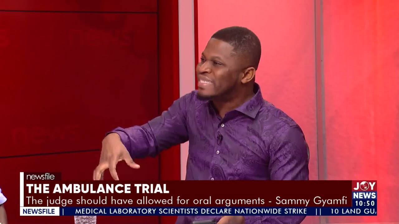 Ambulance Trial: AG could not raise any objection to the authenticity of the tape - Sammy Gyamfi