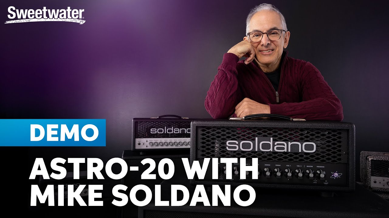 Soldano Astro-20 Tube Amp: Galactic Tones & Mike Soldano Interview