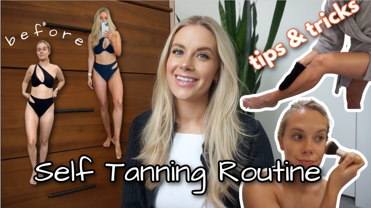 SELF TANNING ROUTINE | BEST SUNLESS TANNER 2022 | TANNING ROUTINE | FLAWLESS