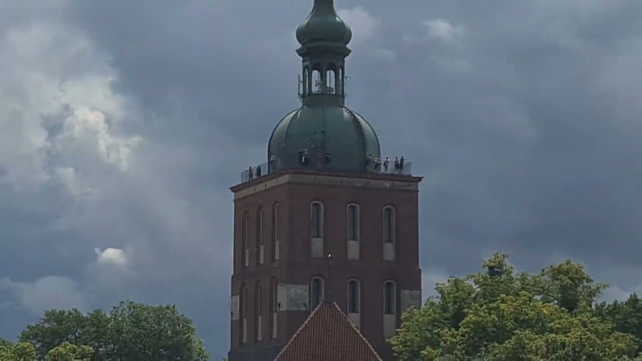 Frombork widok z wieży wodnej