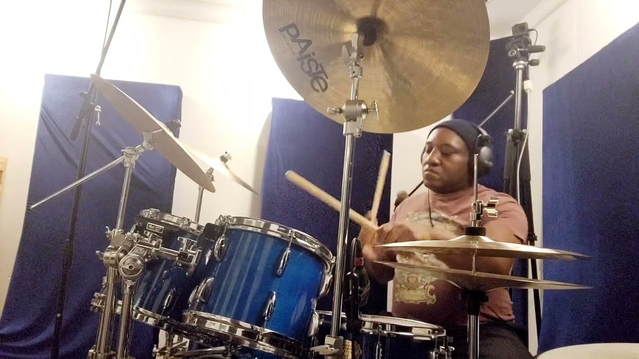 SIEMY DI/ soundcheck in the recording studio / #drums #paistecymbals #vatersticks