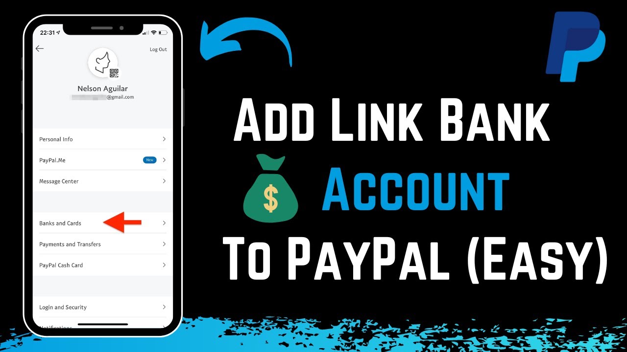 How to Link and Confirm Bank Account Manually Paypal App !