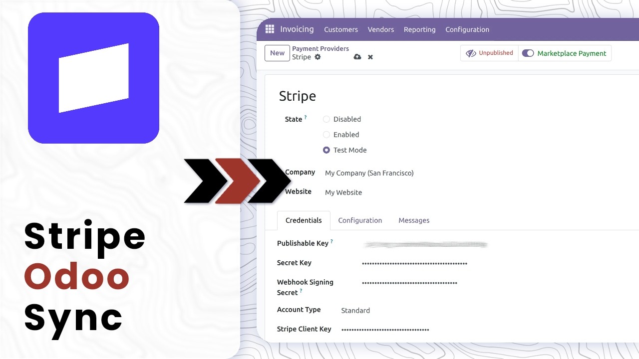 How to Connect Stripe to Odoo Accounting (Connect Odoo Accounting)