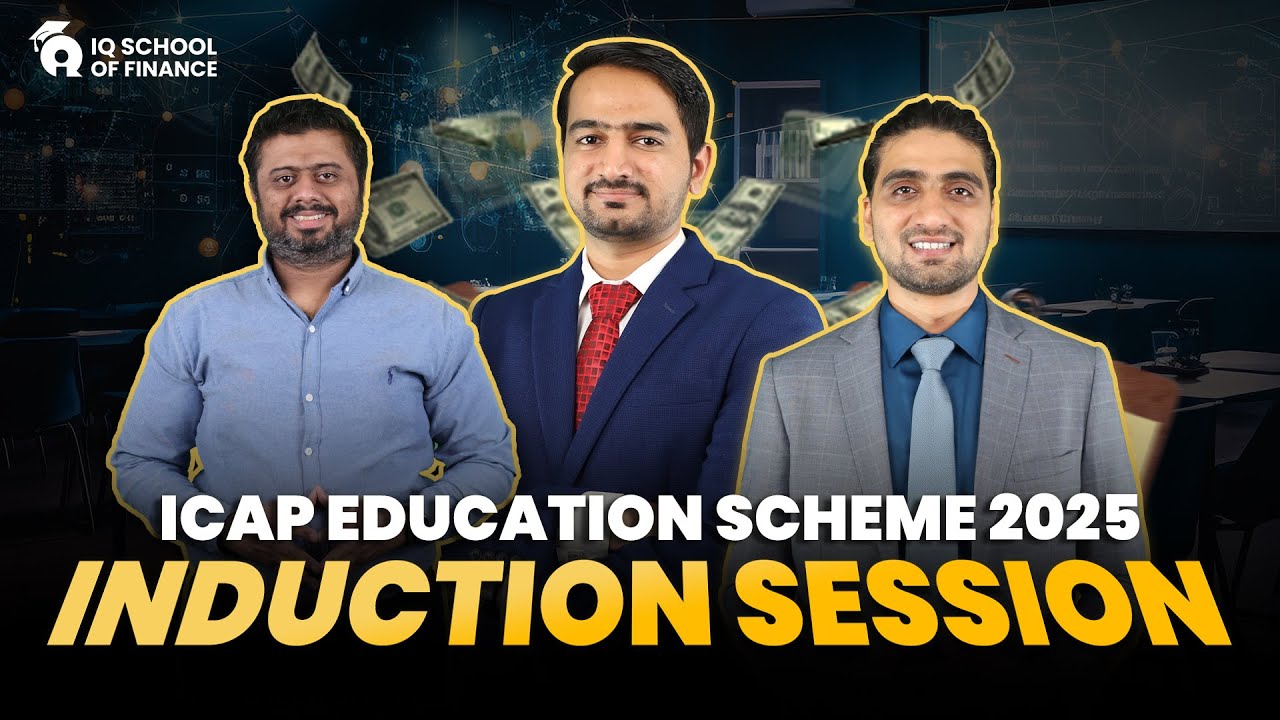 Induction Session for CAF Qualified Students | ICAP New Education Scheme 2025
