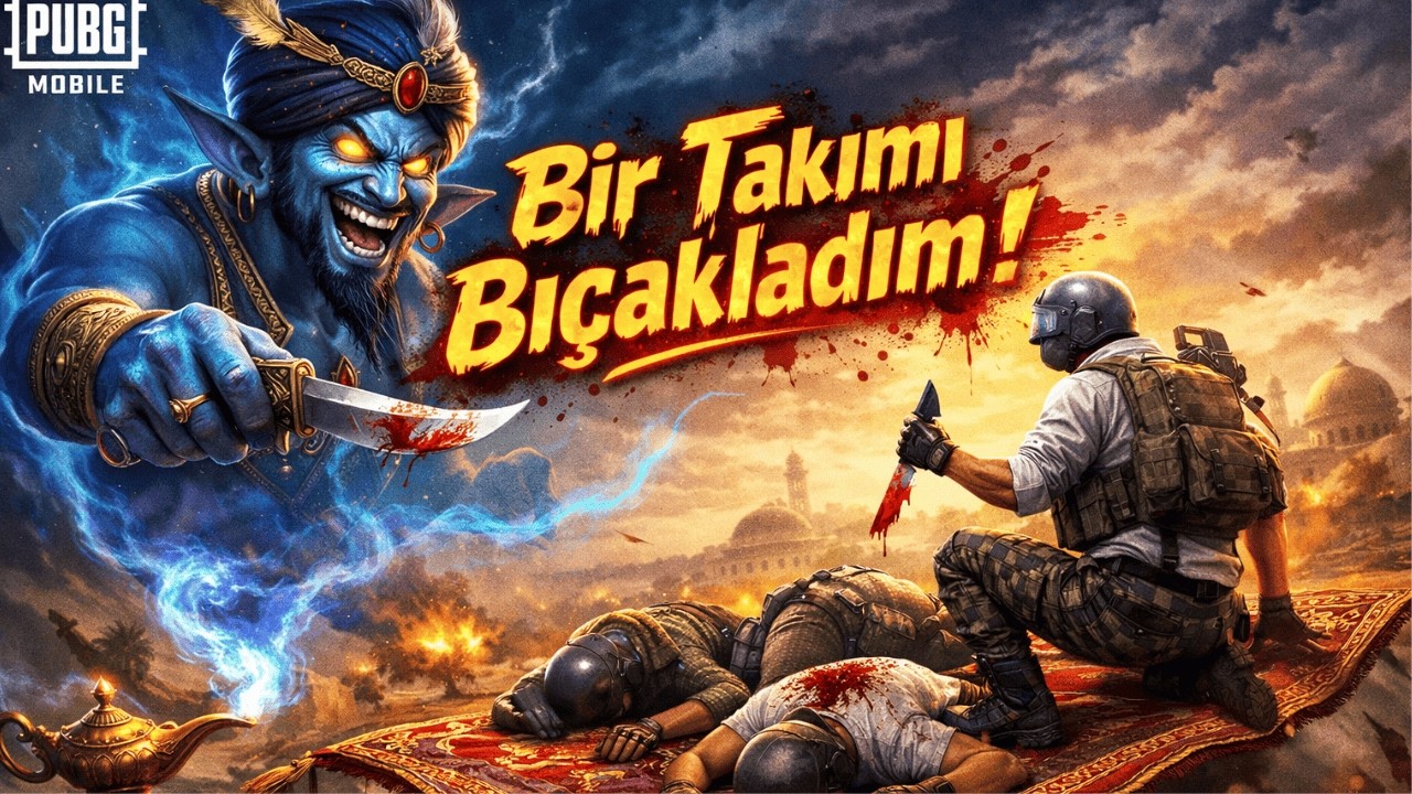 TAKIMA BIÇAKLA DALDIM :)