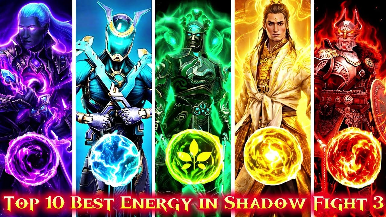 Top 10 most Powerful Energy in Shadow Fight 3😈🔥(2026)|Which is the Best Energy|@Niladri-SF3_FAMILY