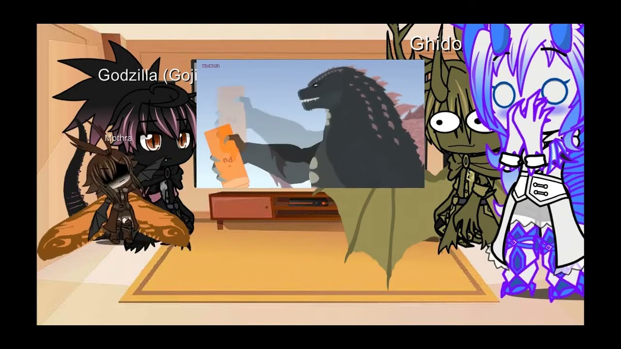 Reaccion de los 4 Titanes - (Godzilla vs Ruby Gillman | DinoMania) Gacha Monarch