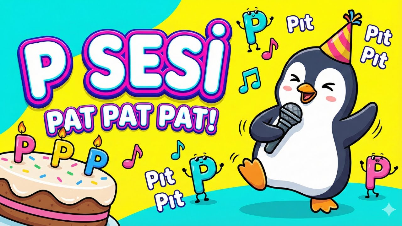 P Sesi Şarkısı - Pat Pat Pat! 🕺 1. Sınıf Okuma Yazma Öğreniyorum