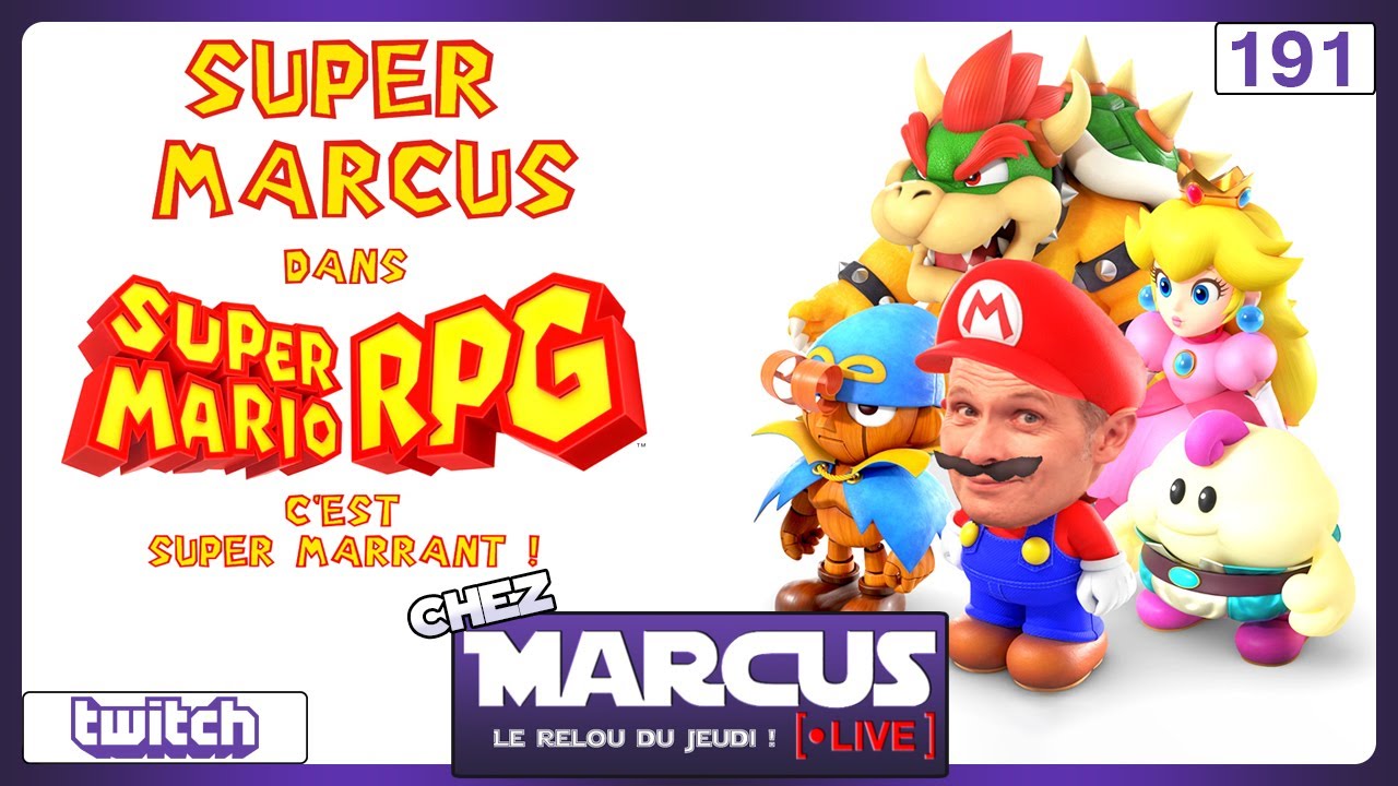 Chez Marcus Live n° 191 : Super Mario RPG