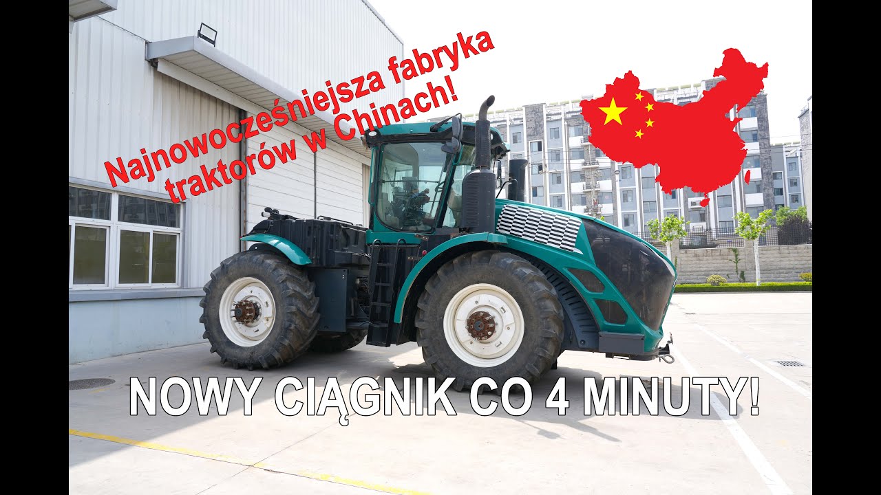 Nowy ciągnik co 4 minuty! (A new tractor every 4 minutes!) #lovol #weichai
