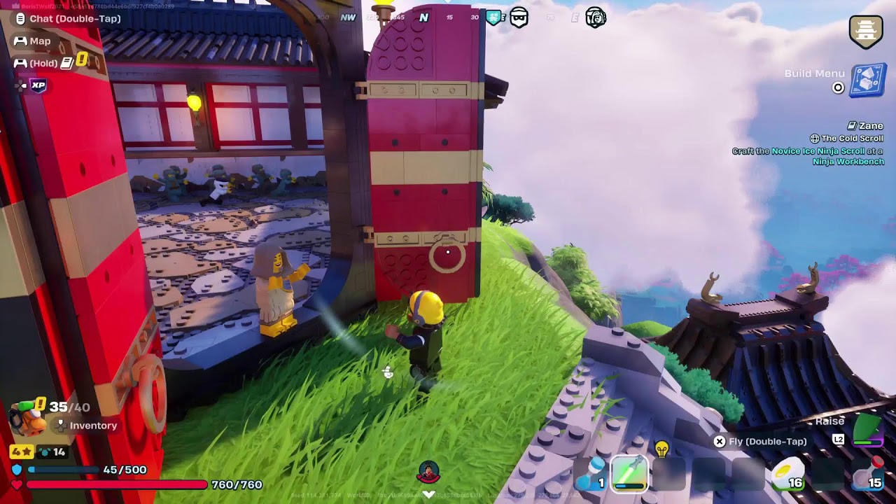 Playing Fortnite
