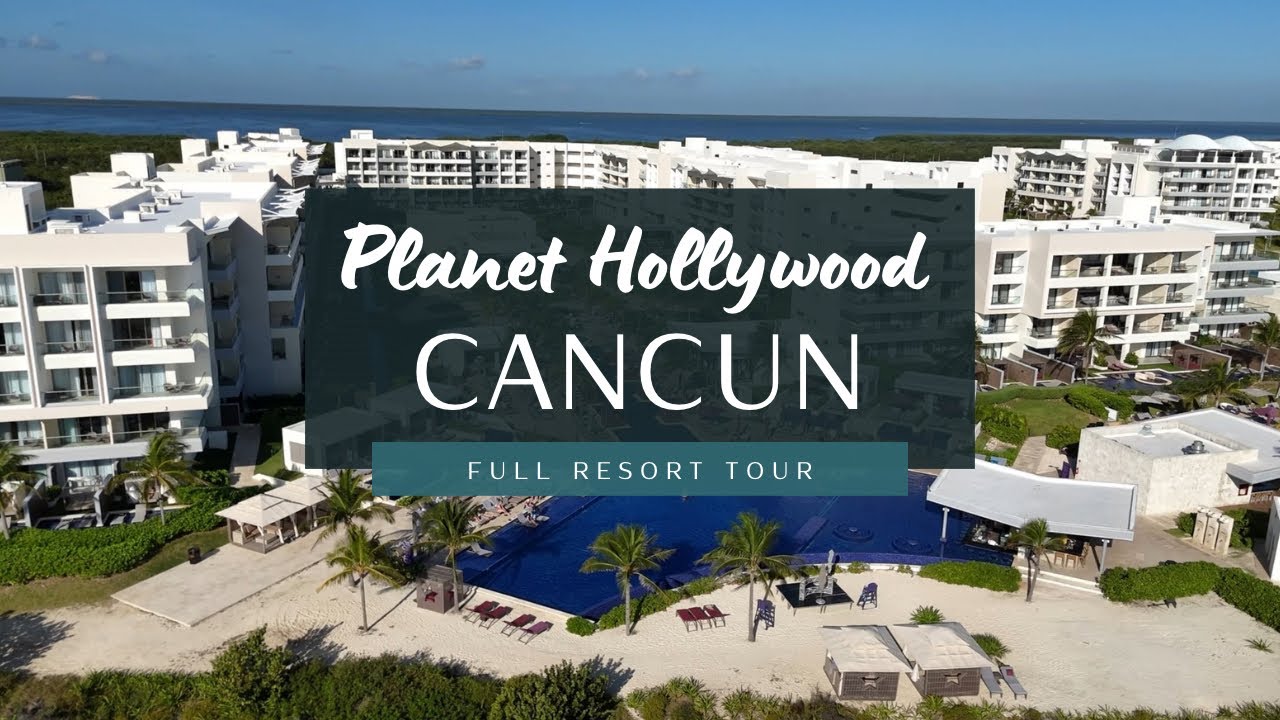 Planet Hollywood Cancun - Full Tour & Review! (Family Friendly & Adult Scene)